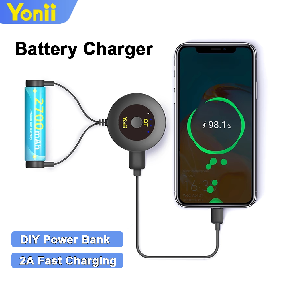 Power Banks - Pengisi Daya Baterai Li-ion Yonii Untuk