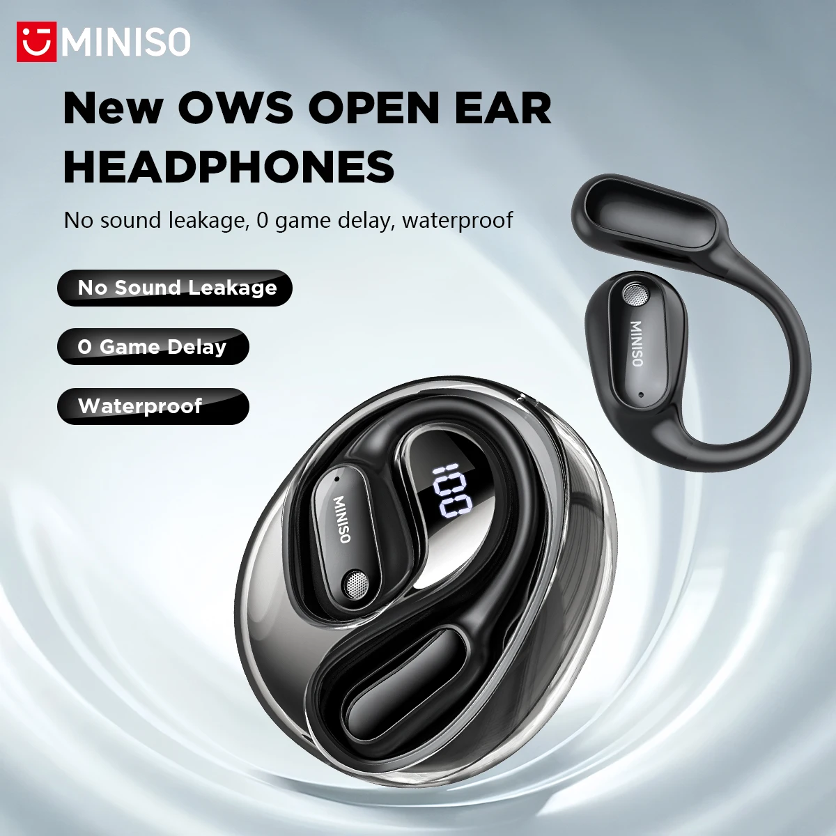 Earphones - MINISO MS190, Earbud Penerjemah Suara AI