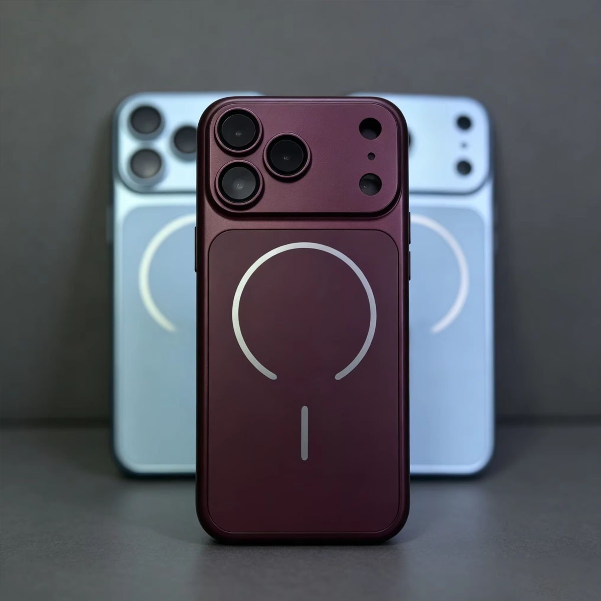 Matte Hard Pc Back Case - Casing Ponsel Magnetik Magsafe untuk iPhone