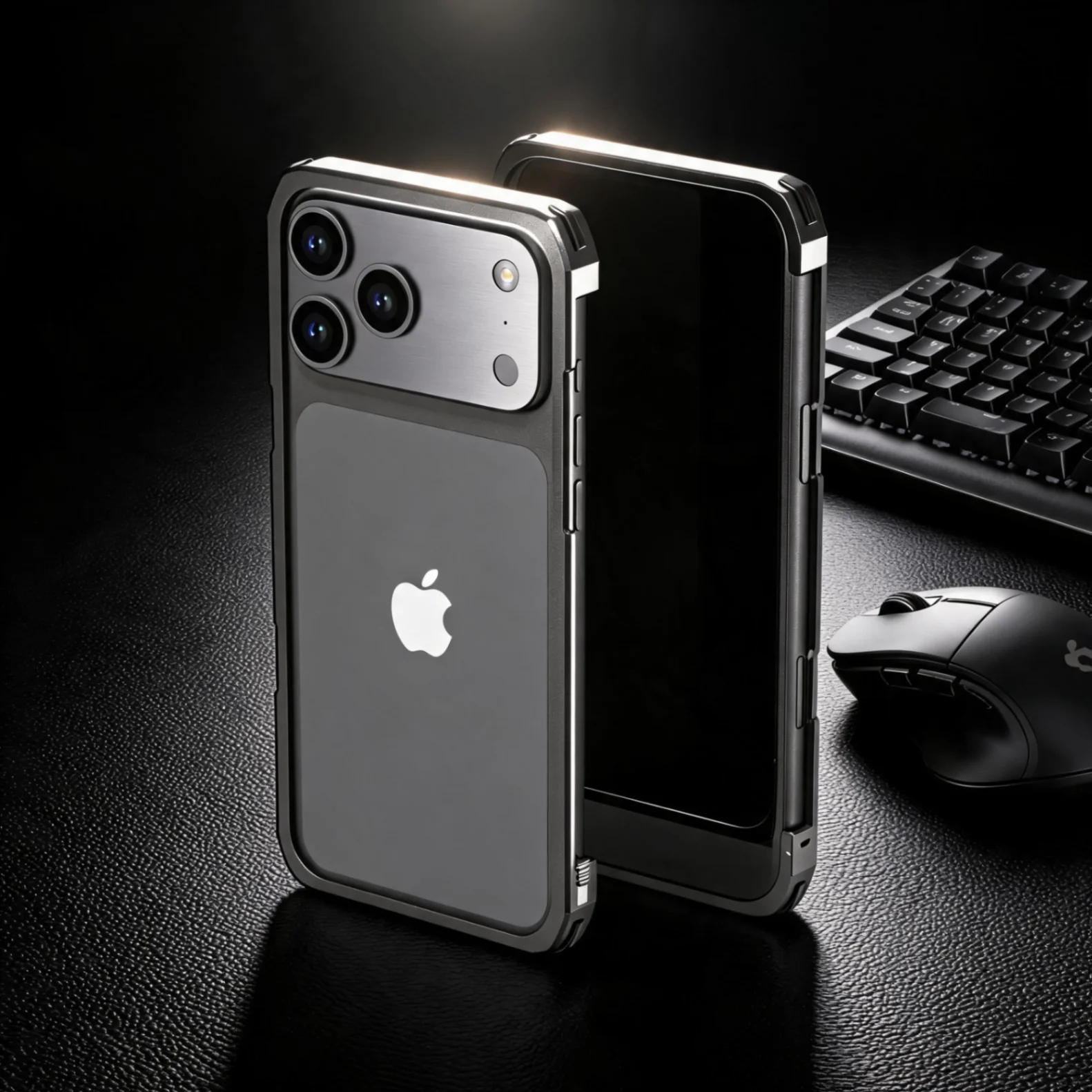 Casing Ponsel dengan Bingkai L - Metal Bumper Aluminum Frame Case ulasan dan harga