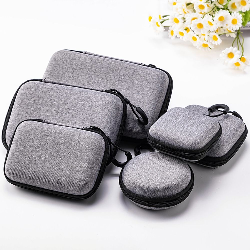 1 buah tas penyimpanan EVA min - Earphones ulasan dan harga