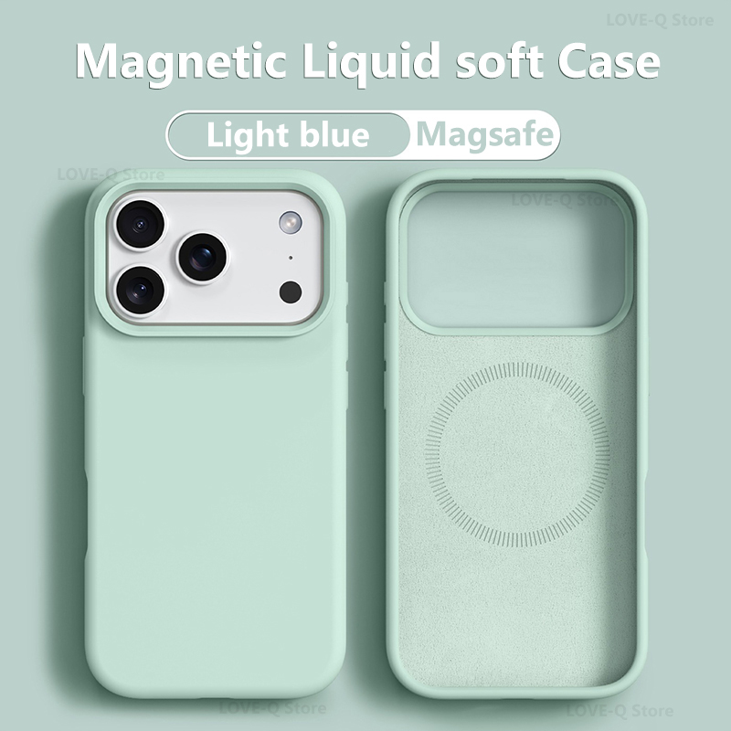 Casing Magnetik Original Untuk - Liquid Silicone Magnetic Phone Case ulasan dan harga