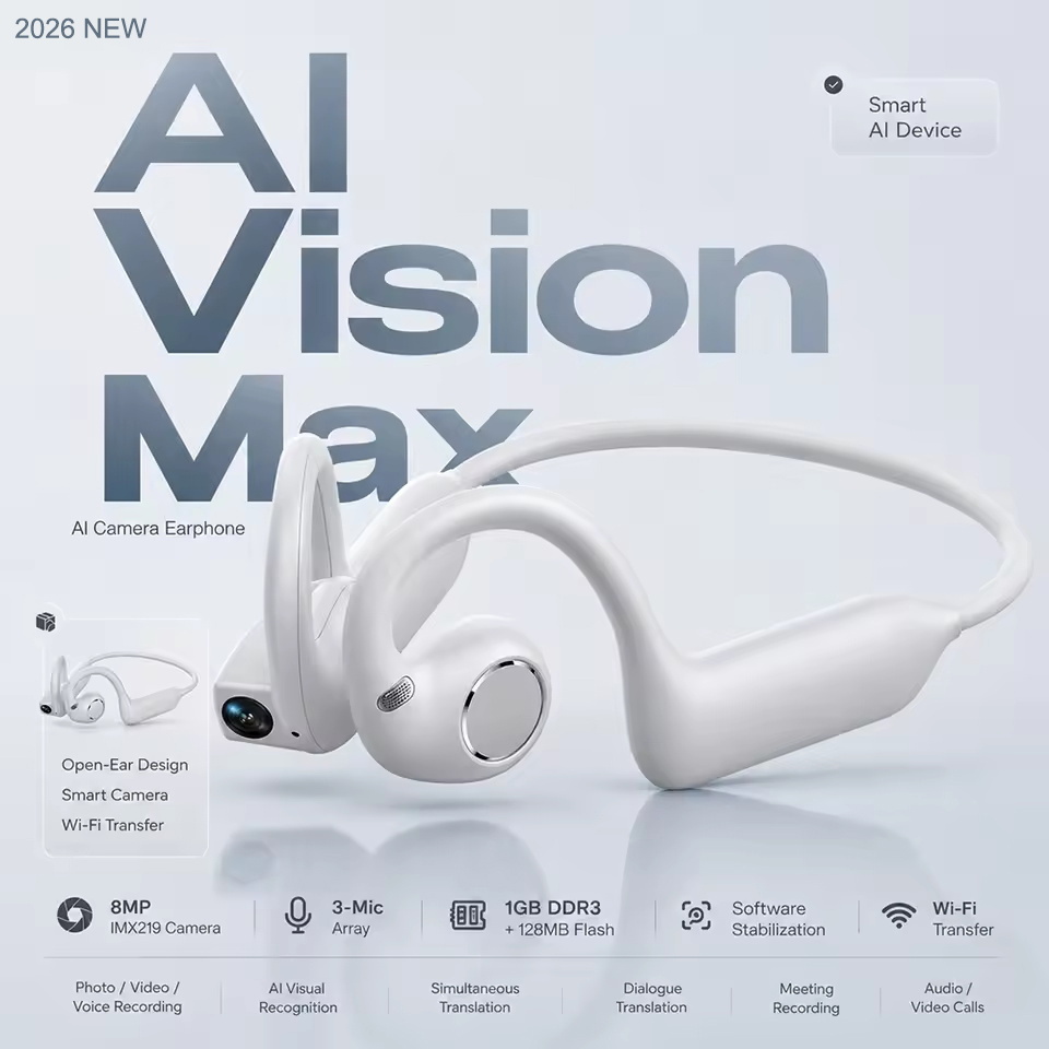 Headphone Kamera AI Konduksi T - Earphones ulasan dan harga